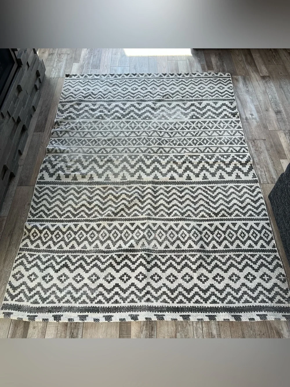 Geometric Outdoor Area Rug 5’x7’